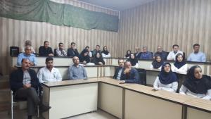 مراسم تودیع و معارفه *